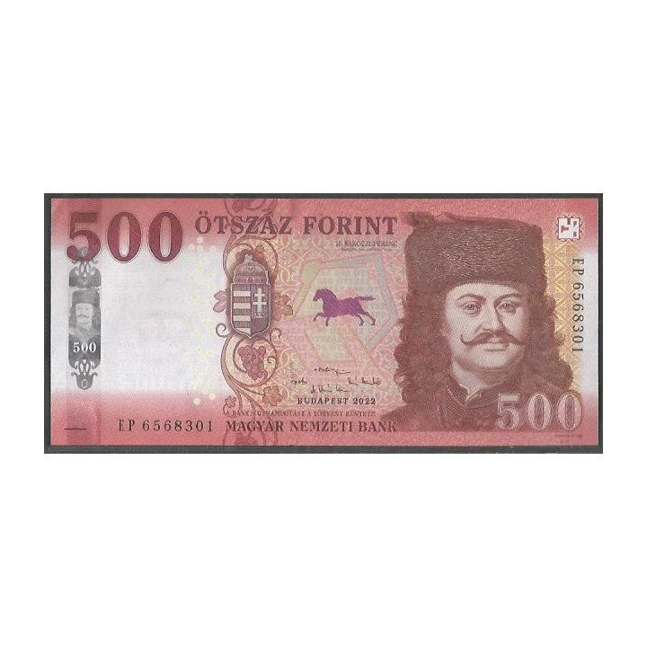 Hungria 500 Forint 2022 P202b