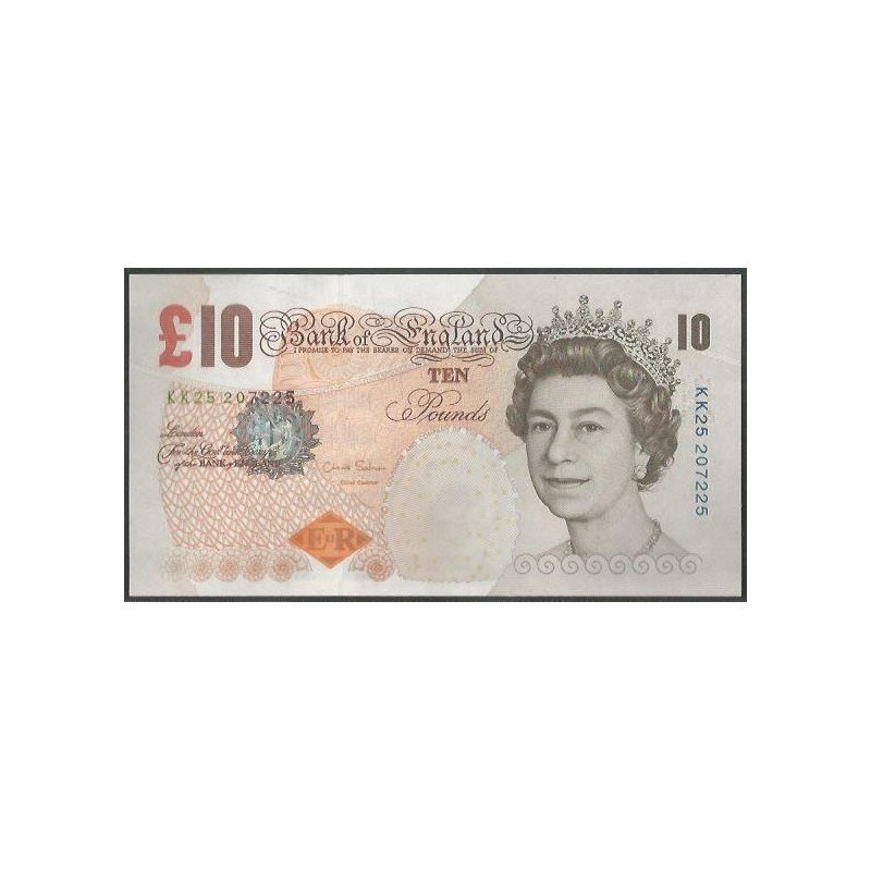 Inglaterra, 10 Pounds 2012 P389d
