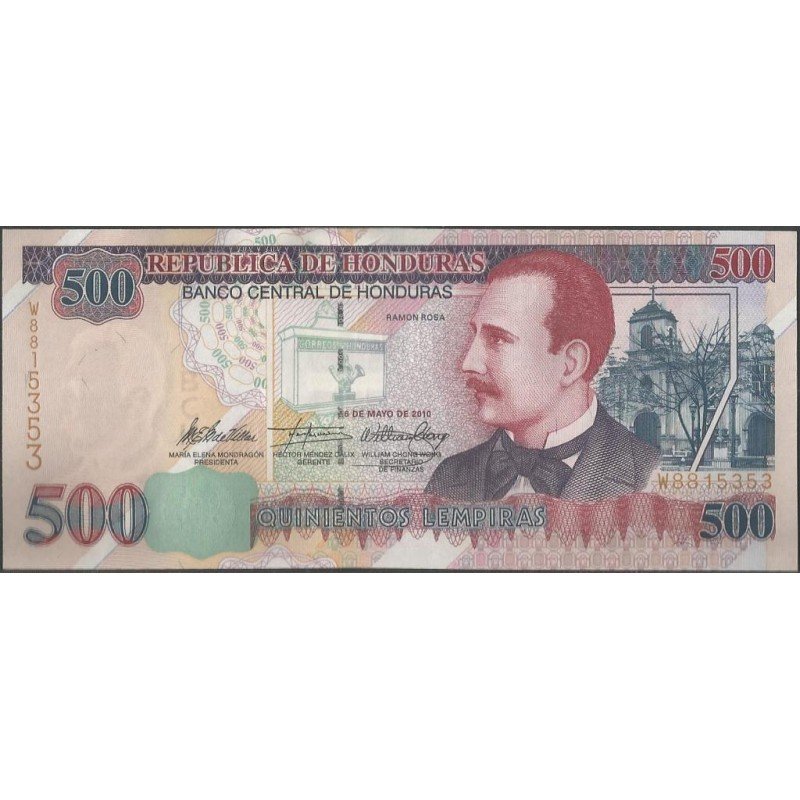 Honduras, 500 Lempiras 6 May 2010 P78g