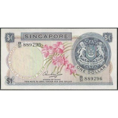 Singapur, 1 Dollar ND1971 P1c