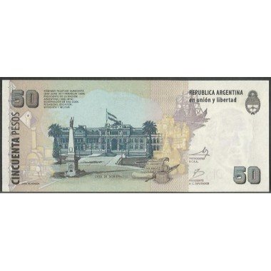 Argentina, 50 Pesos ND2003-13 Serie F P356