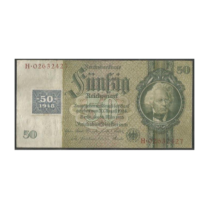 Alemania Democratica 50 Mark 1948 P6b