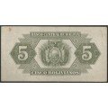 Bolivia, 5 Bolivianos L 20 Jul 1928 Serie P2 P129