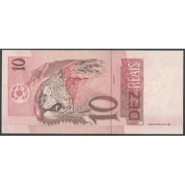 Brasil, 10 Reales ND1997- Firma 41 P245Ak