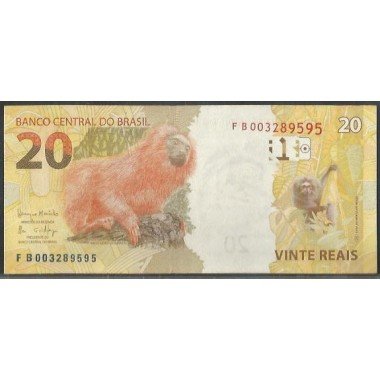 Brasil, 20 Reales 2010 F P255c