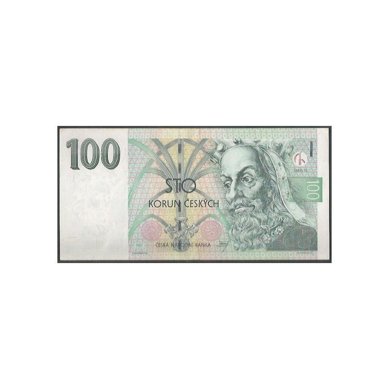 Checa, 100 Korun 1997 Serie H P18f