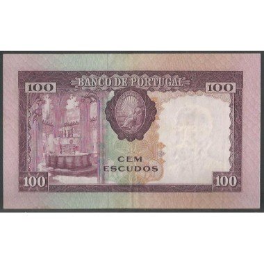 Portugal, 100 Escudos 19 Dic 1961 P165a2