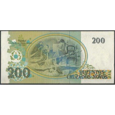 Brasil, 200 Cruzeiros ND1990 P225b
