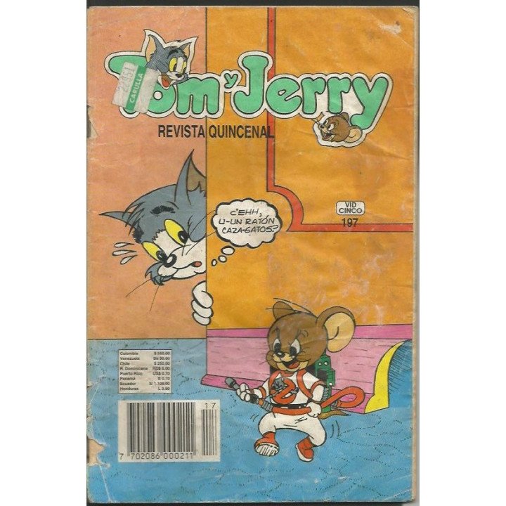 Tom y Jerry - Vid Cinco Colombia reverso