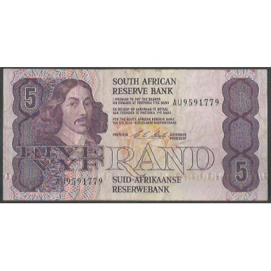 Sur Africa, 5 Rand ND1990-3 Firma 7 P119e