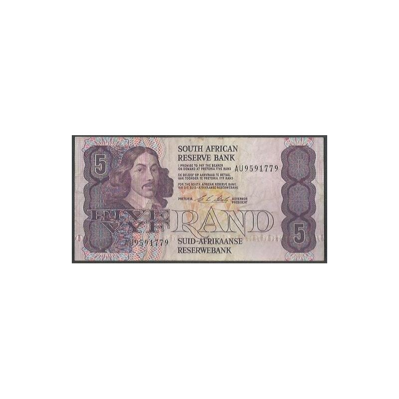 Sur Africa, 5 Rand ND1990-3 Firma 7 P119e