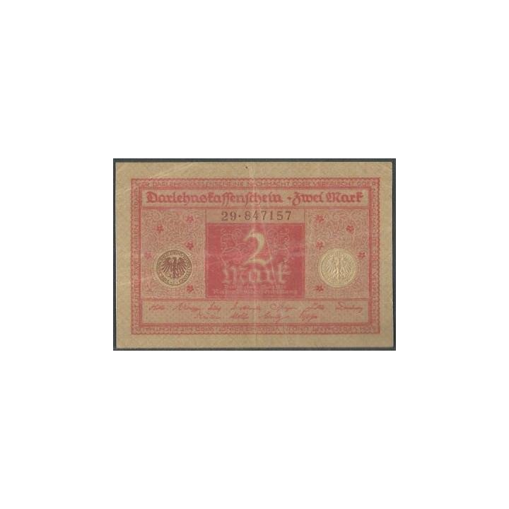 Alemania 2 Mark 1 Mar 1920 P59