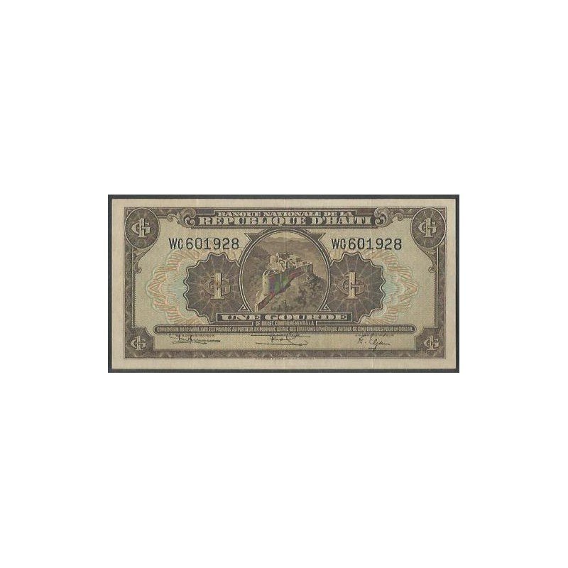Haiti, 1 Gourde L1919 (1950) P174