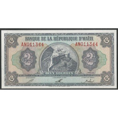 Haiti, 2 Gourdes 1992 P260a