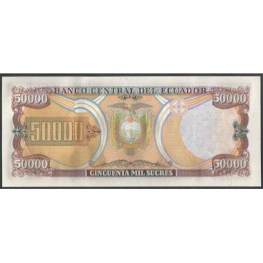 Ecuador, 50.000 Sucres 10 Mar 1999 AG P130c