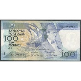 Portugal 100 Escudos 24 Nov 1988 P179f