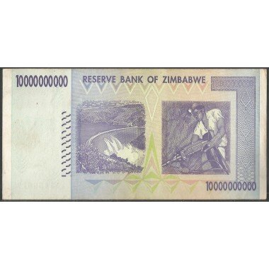 Zimbabwe, 10.000.000.000 Dollars 5 Nov 2008 P85