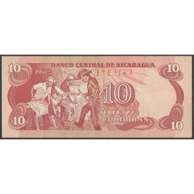 Nicaragua, 10 Cordobas D1979 E P134