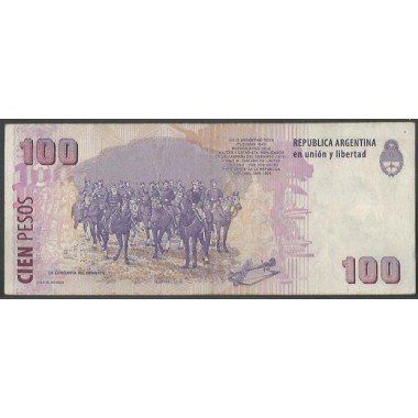 Argentina, 100 Pesos ND2003 Serie K P357a
