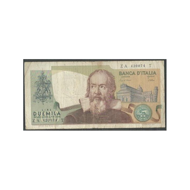 Italia 2.000 Liras 24 Oct 1983 P103c