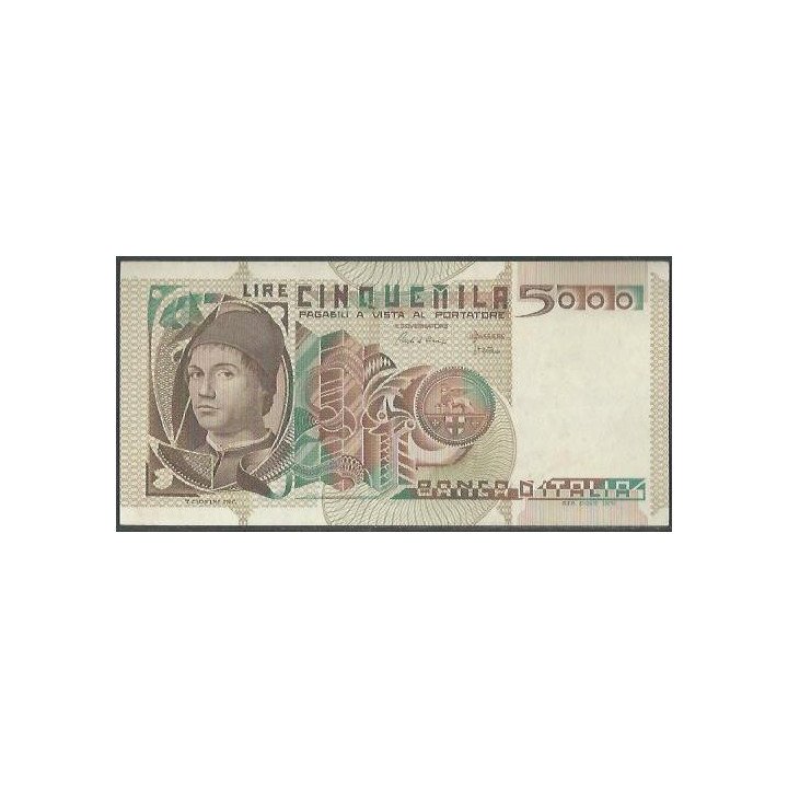 Italia 5.000 Liras 1 Jul 1980 P105b