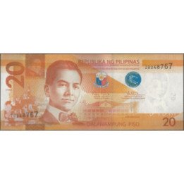 Filipinas 20 Piso 2012 P206a