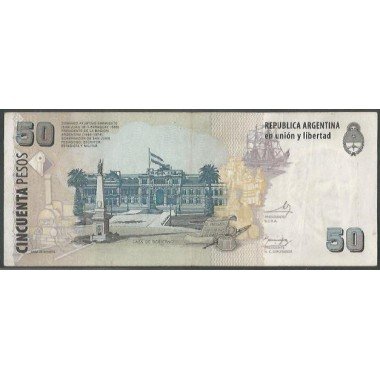 Argentina, 50 Pesos ND2003-13 Serie G P356