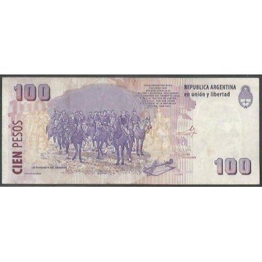 Argentina, 100 Pesos ND2003 Serie W P357a