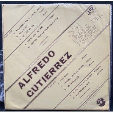Alfredo Gutierrez con Perla del caribe, De golpe en golpe - Colombia