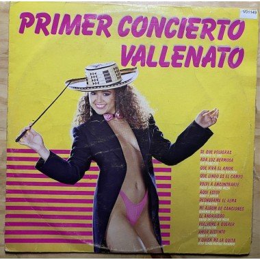 Primer concierto vallenato - Colombia