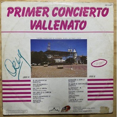 Primer concierto vallenato - Colombia
