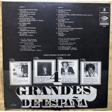 4 Grandes de España - Colombia