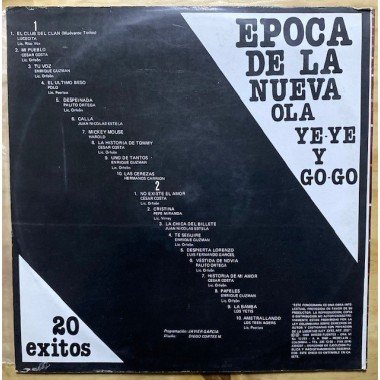 Epoca de la nueva ola ye-ye y go-go - Colombia