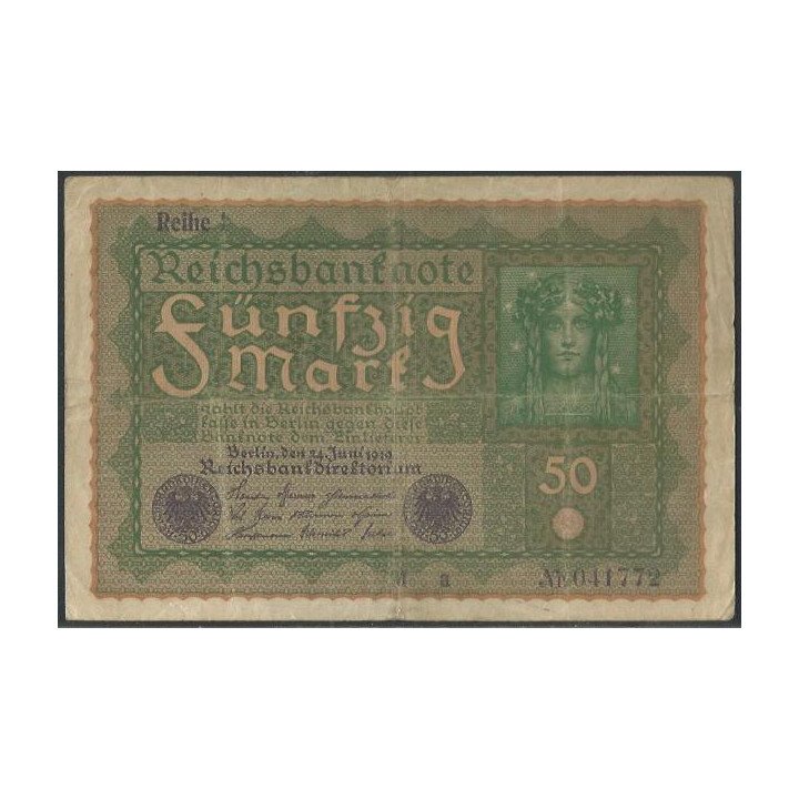 Alemania 50 Mark 24 Jun 1919 P66