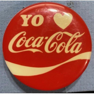 Botón Yo Amo Coca-Cola