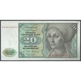 Alemania 20 Mark 2 Ene 1970 P32a