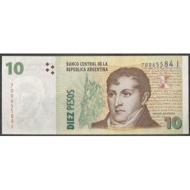 Argentina, 10 Pesos ND2003 Serie I P354a