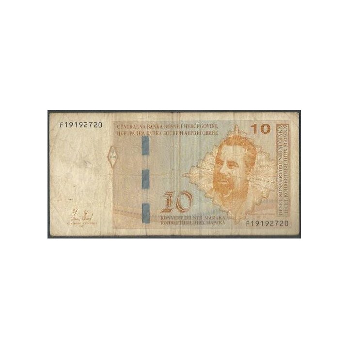 Bosnia & Herzegovina 10 Markka Convertible 2012 P80