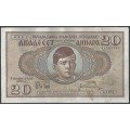 Yugoeslavia, 20 Dinara 6 Sep 1936 P30
