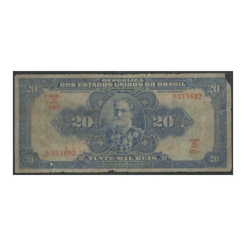 Brasil, 20 Mil Reis ND1942 P127