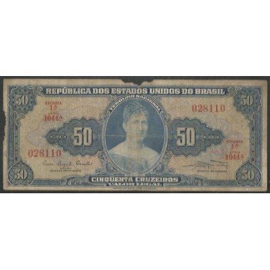 Brasil, 50 Cruzeiros ND1961 P169