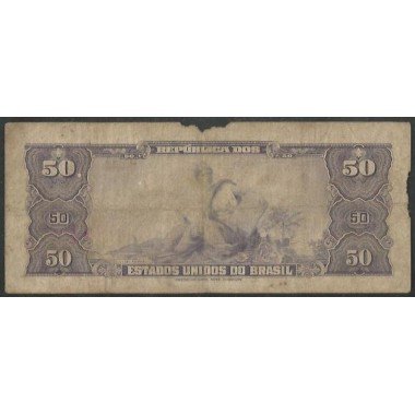 Brasil, 50 Cruzeiros ND1961 P169