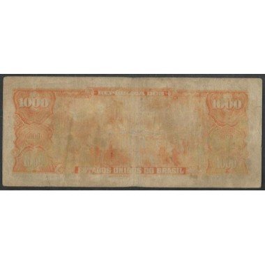 Brasil, 1.000 Cruzeiros ND1962 P173b