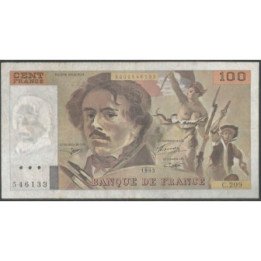 Francia 100 Francs 1993 P154g