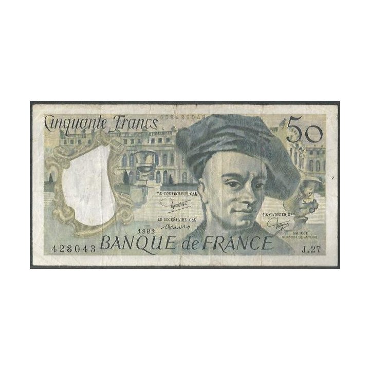 Francia 50 Francs 1982 P152b