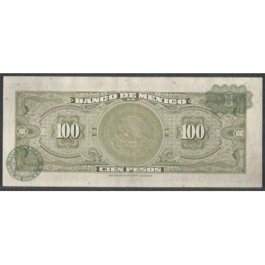 Mexico, 100 Pesos 18 Jul 1973 Serie BWC P61i