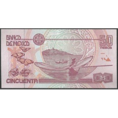 Mexico, 50 Pesos 26 Mar 2002 Serie EC P117b
