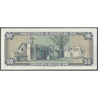 Peru, 50 Soles 15 Ago 1974 P101c