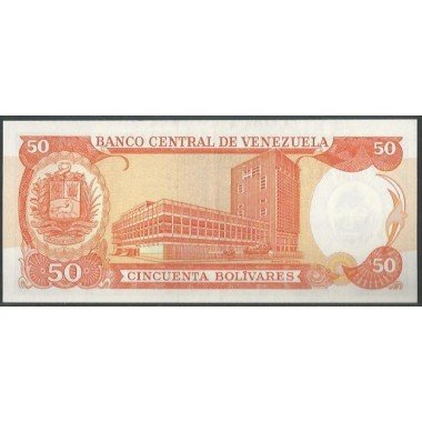 Venezuela, 50 Bolivares 5 Jun 1995 S 8 Dig P65e
