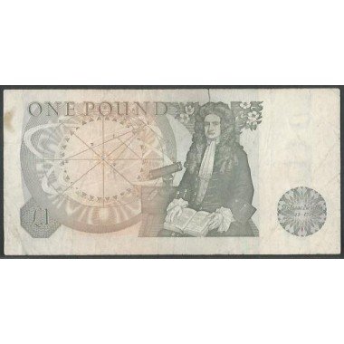 Inglaterra, 1 Pound ND1977-80 P377a